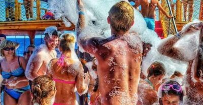 Side: Dolphin Island Boat Tour w/ Lunch & Foam Party