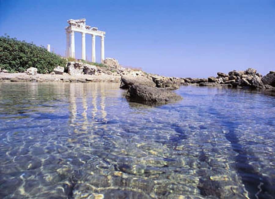 Side Dolphin Island Boat Trip with Lunch & Swim Stops - A six-hour sea day from Side