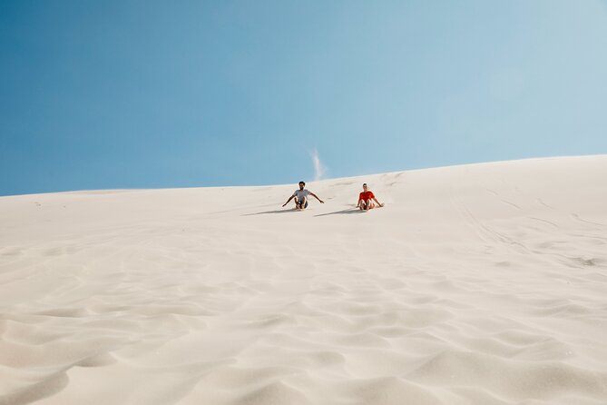 Small Group Port Stephens + Dolphins + 4WD/sandboarding ex Sydney - Rough seas and realistic cruise expectations