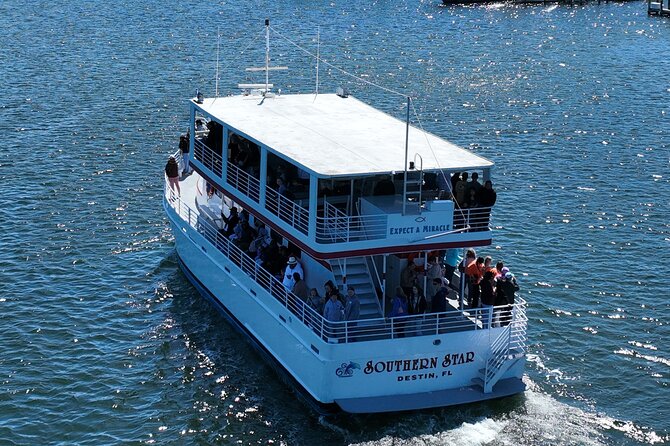 Southern Star Dolphin Cruise in Destin - The boat’s comforts make the short trip easier