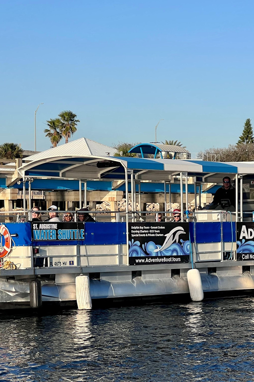 St. Augustine: Sunset Boat Tour with Dolphin Spotting - What $40 buys you