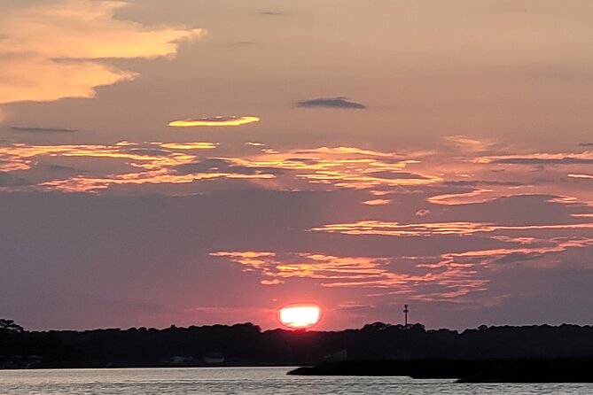 Sunset, Dolphin/Birding On A Private Guided Savannah Cruise - Birding along the Savannah coast