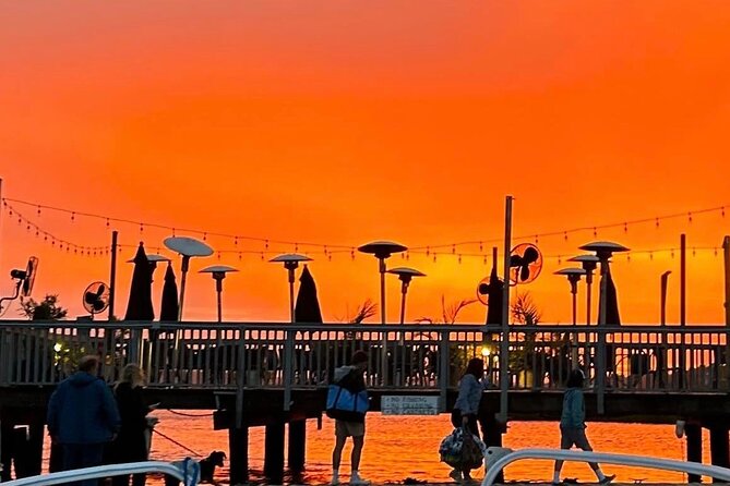Sunset Dolphin Cruise in Hilton Head - Sunset on the way back