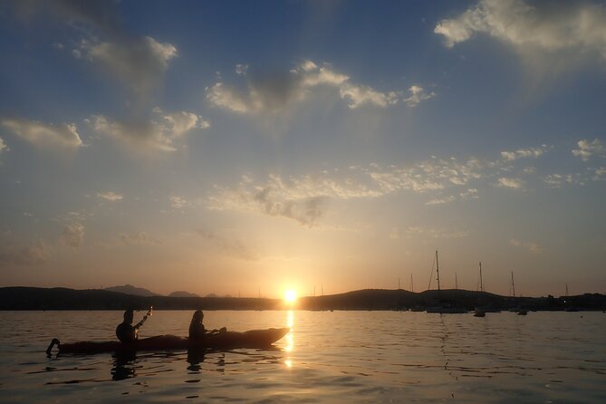 Sunset Dolphin Kayak Tour at Golfo Aranci - Carla Moresca and the snorkeling stop