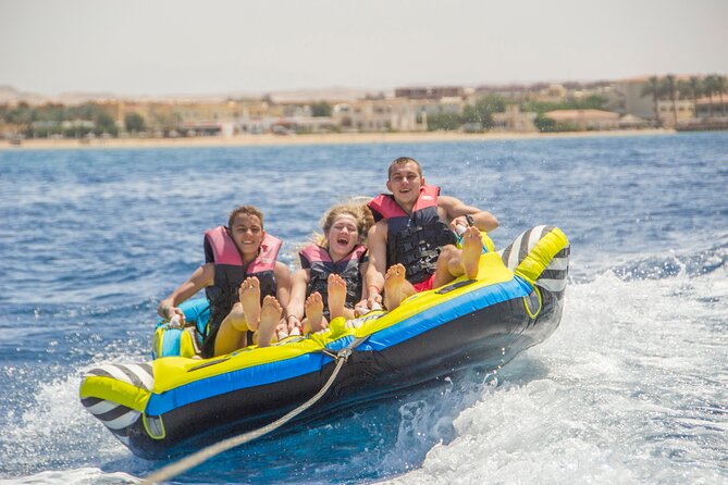 Swim with Dolphins Sea Trip, Water Sport With Lunch and Transfer - Hurghada - Water activities between snorkeling stops