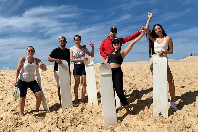 Sydney: Port Stephens Sandboarding, Dunes & Dolphin Cruise option - How the group size and guide affect the day