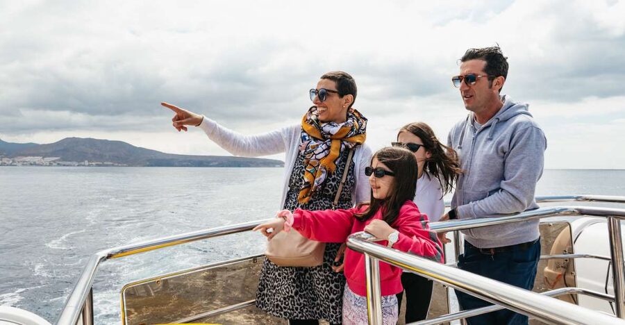 Tenerife: Eco-Yacht Whale and Dolphin Watching and Swimming - The swim and snorkel stop