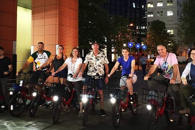 Tokyo Night E-Bike Tour with Tokyo Tower and Dolphin Show - Meeting near Takanawa Gateway at 6:00 pm