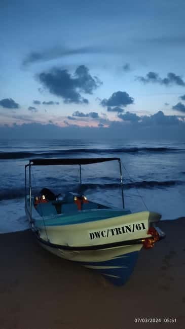 Trincomalee: Dolphin & Whale Watching Boat Tour - Practical packing for the early morning