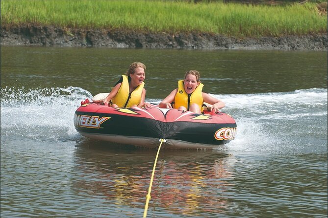 Tubing and Dolphins Up to 6 Guests - A Salt-Marsh Cruise Before the Speed Begins