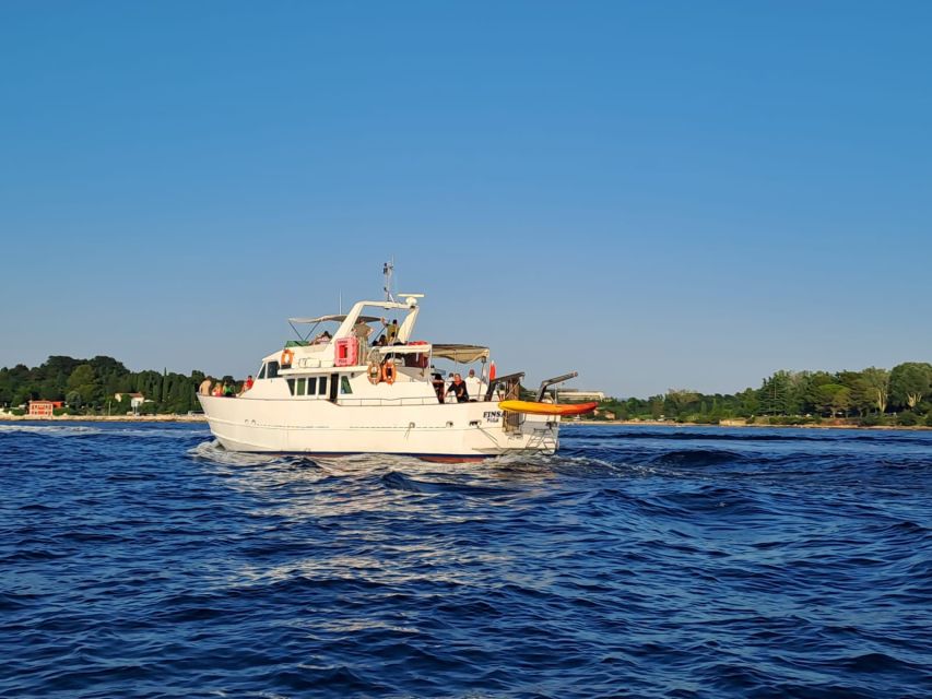Umag: Sunset Cruise with Dolphin Spotting - Meeting the boat at Trg slobode