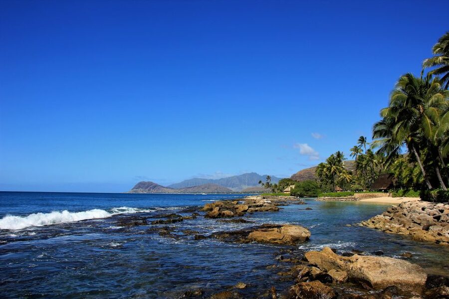 West Oahu: Dolphin Watch & Snorkel Sail - Leaving Waianae Harbor for Oahu’s west coast