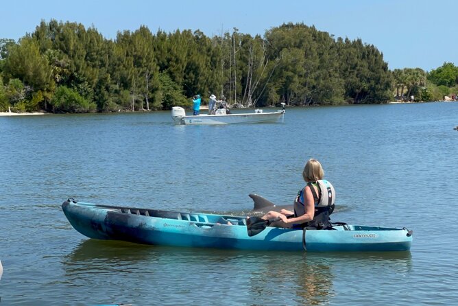 Wildlife Refuge Sunset Dolphin, Manatee & Mangrove Kayak or Paddleboarding Tour! - The sunset finish