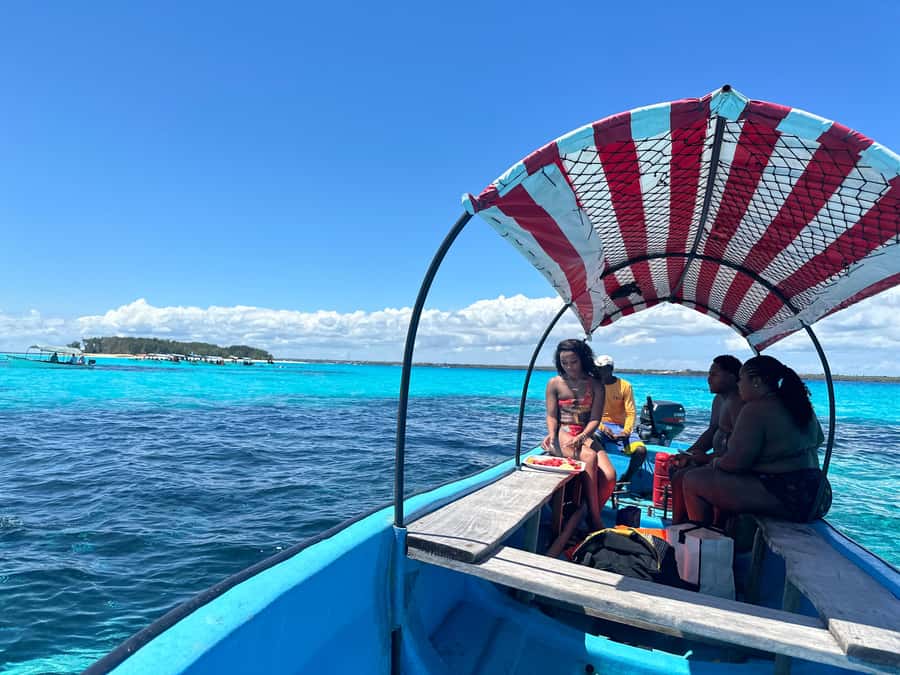 Zanzibar: Mnemba Island Dolphin and Snorkeling Tour - Leaving Nungwi for Open Water